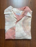 Blouse met roze print, Zara, S, Ophalen of Verzenden, Zo goed als nieuw, Roze, Halswijdte 38 (S) of kleiner