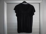 Shirt/top zwart maat 46, Zwart, Maat 46/48 (XL) of groter, Ophalen of Verzenden, Zo goed als nieuw