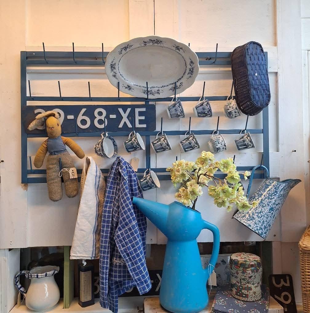 Groot Frans flessenrek / pinnenrek, Antiek en Kunst, Ophalen