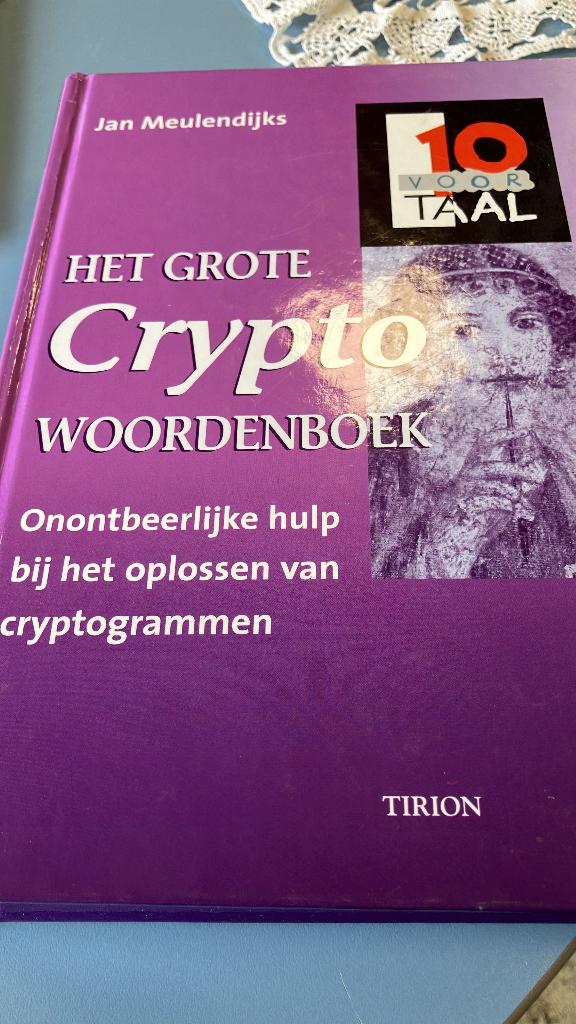Jan Meulendijks cryptoboek puzzelen, Ophalen of Verzenden, Minder dan 500 stukjes, Zo goed als nieuw, Puzzelboek