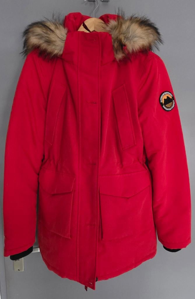Winterjas Superdry maat 38, Maat 38/40 (M), Superdry, Ophalen of Verzenden, Zo goed als nieuw