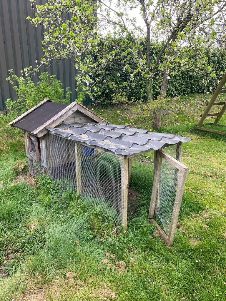 Konijnenhok, Dieren en Toebehoren, Ophalen, 60 tot 90 cm, Konijn, Hok