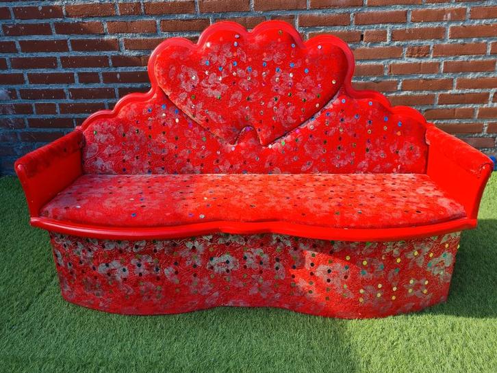 bankje van hout, Huis en Inrichting, Krukjes, Zo goed als nieuw, Hout, Ophalen