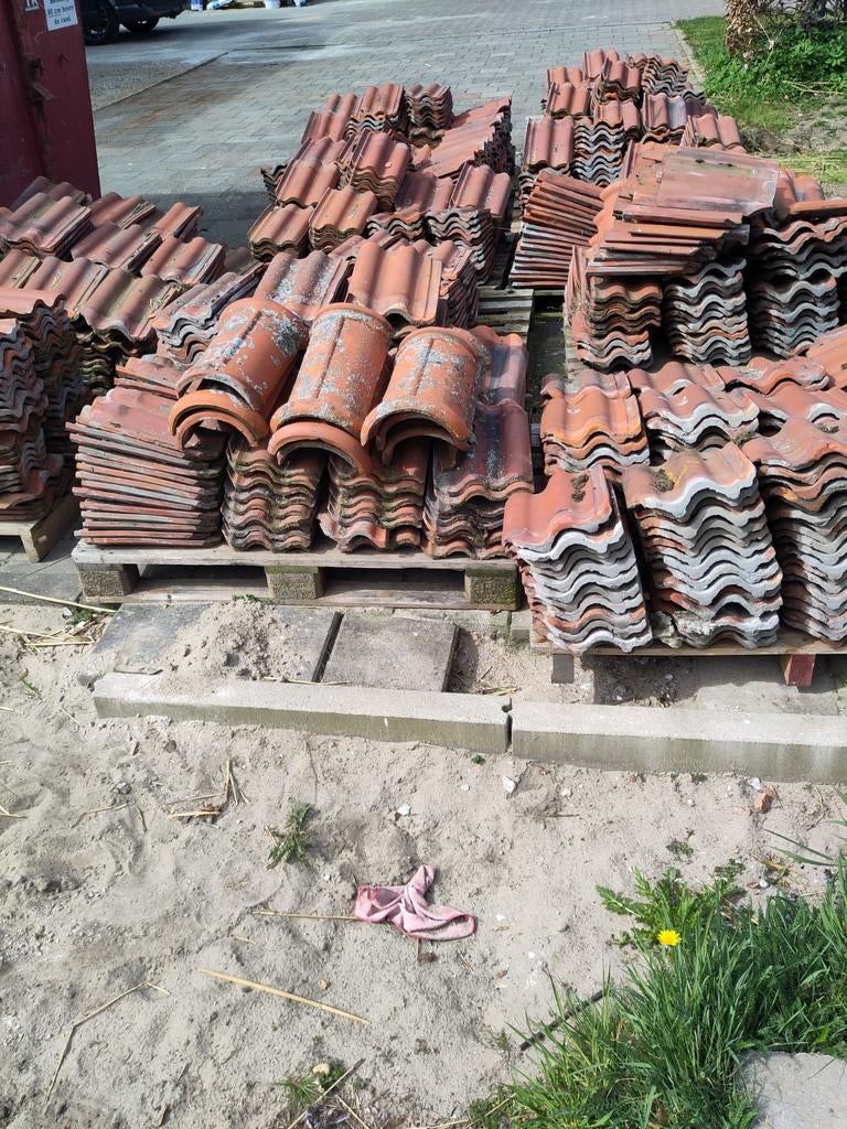 Friese golfpannen - Gebruikte dakpannen, Ophalen of Verzenden