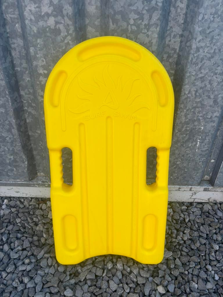 Groot Surf Swim zwemplank drijfplank geel | made in italy, Ophalen of Verzenden