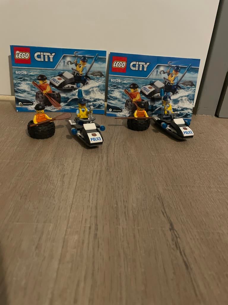 Lego City 60126: 2 sets voor 7,50 euro, los 4,50 euro, Lego, Ophalen of Verzenden, Complete set, Inclusief instructies