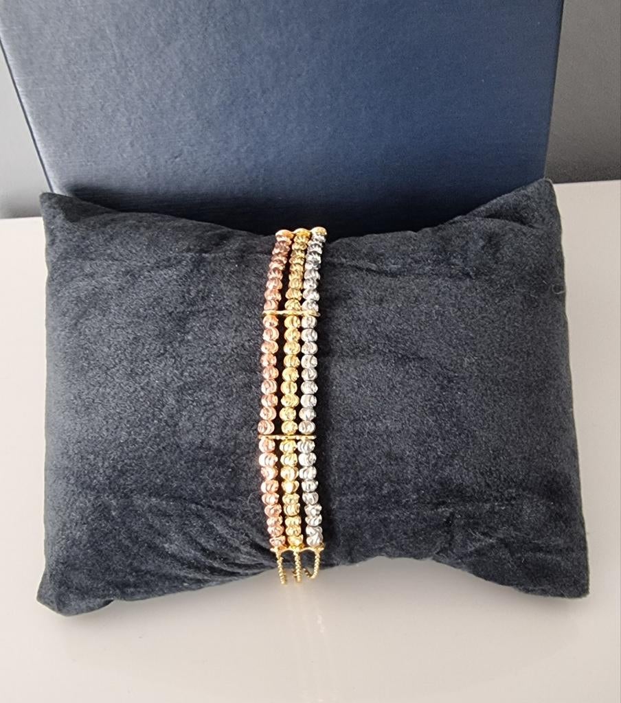 Gouden armband. NIEUW! Moederdagtip!, Sieraden, Tassen en Uiterlijk, Armbanden, Ophalen of Verzenden, Nieuw, Goud, Overige materialen