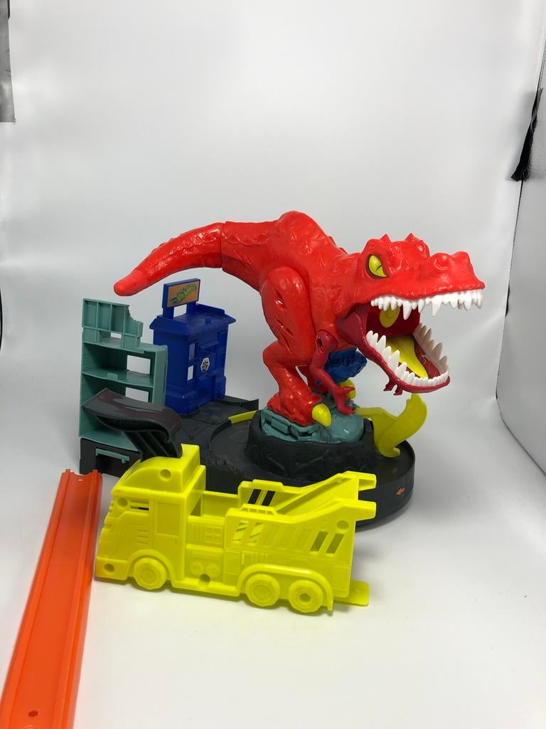 Hot Wheels T-Rex Speelset, Ophalen of Verzenden, Zo goed als nieuw