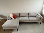 Grijze hoekbank, Huis en Inrichting, Banken | Bankstellen, Ophalen, 250 tot 300 cm, Gebruikt, Hoekbank
