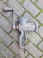Antieke Gietijzeren Gehaktmolen Husqvarna 8 Reliance, Antiek en Kunst, Antiek | Keukenbenodigdheden, Ophalen of Verzenden