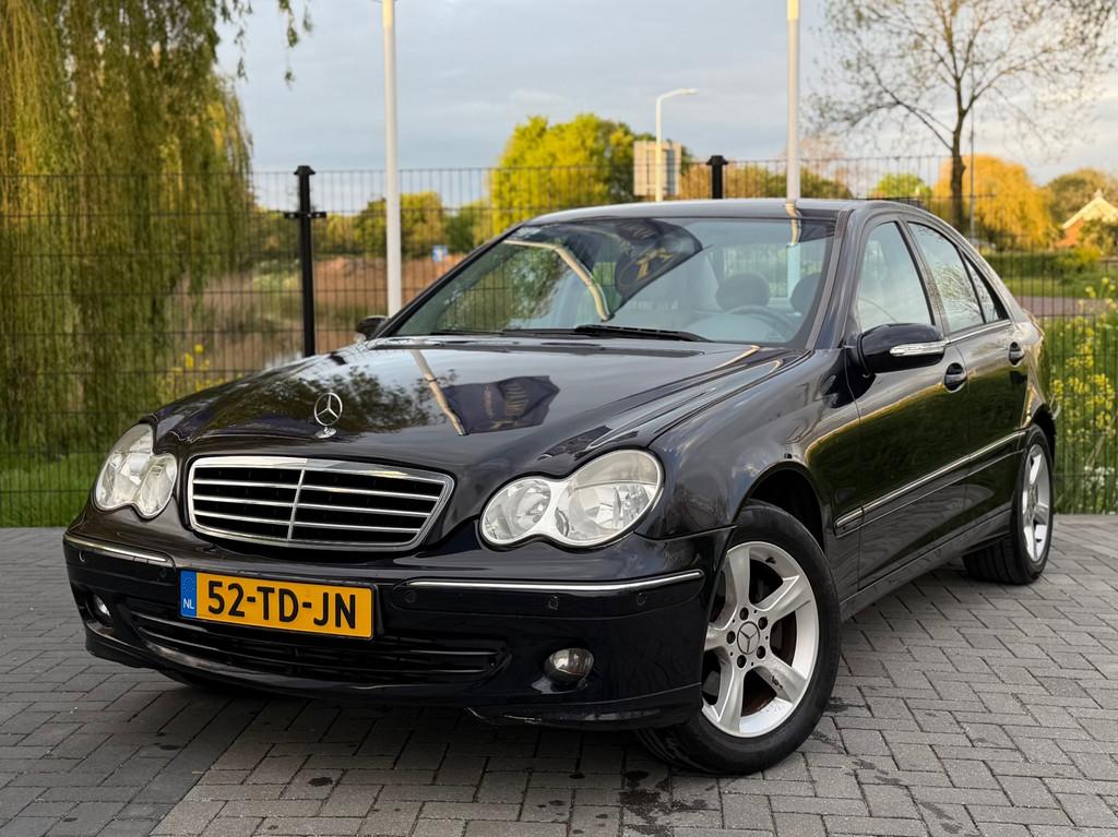 Mercedes-Benz C-klasse 200 K. Avantgarde CLIMA / CRUISE / NA, 1385 kg, Achterwielaandrijving, Gebruikt, 4 cilinders