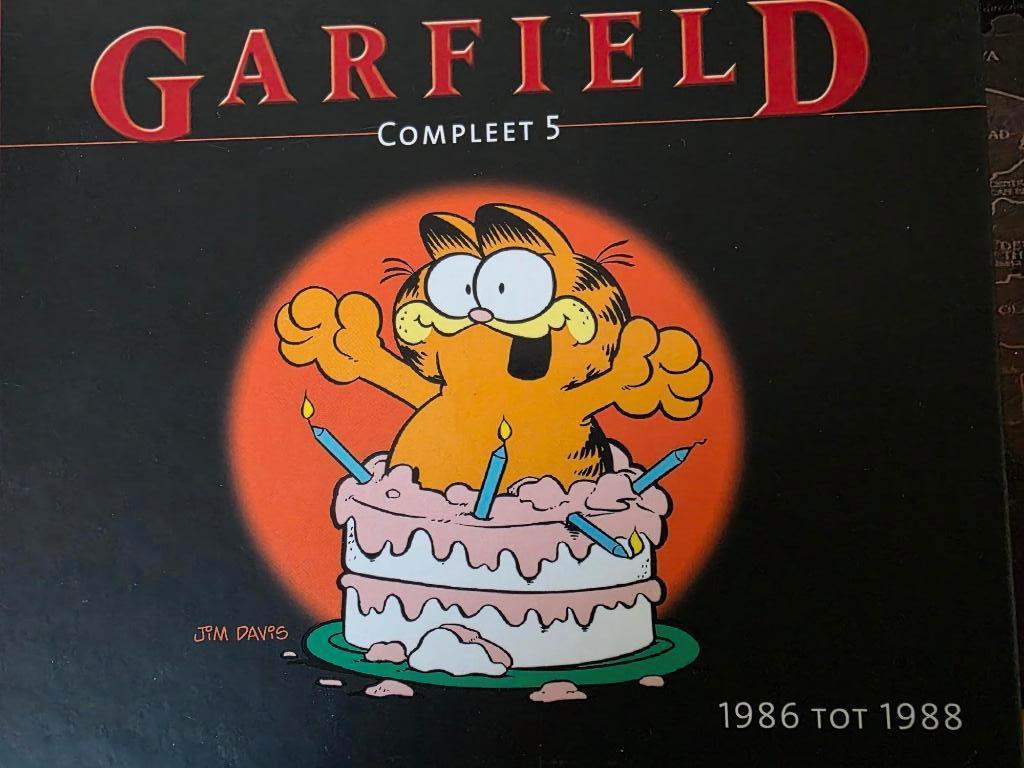 Garfield compleet deel 5, Eén stripboek, Jim Davis, Nieuw, Ophalen of Verzenden