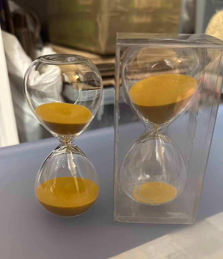 2 Zandlopers 15 min, Ophalen, Zo goed als nieuw