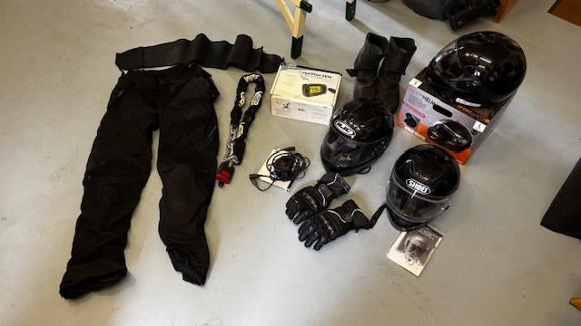 motorfiets helmen, communicatie, broek, laarzen, Ophalen, Tweedehands, Integraalhelm, Overige merken