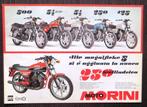Flyer Morini 500, 350 (Sport), 250, 125 - 1978 (Italiaans), Verzenden, Overige merken