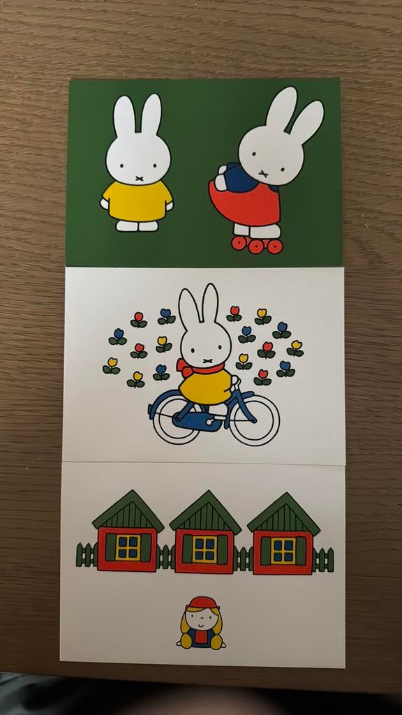 Kinderkaarten nijntje e.d 24 stuks, Ophalen of Verzenden, Kinderen