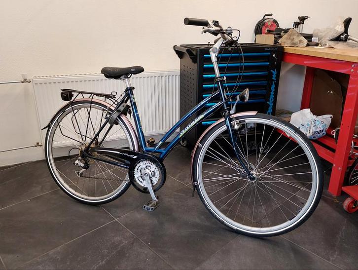 Degelijke Gazelle, Fietsen en Brommers, Fietsen | Dames | Damesfietsen, Gebruikt, Gazelle, Versnellingen, 53 tot 56 cm, Ophalen
