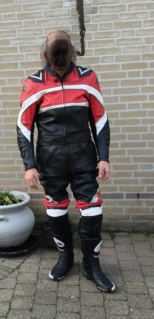 Leder Race Motorpak LOOKWEL, Motoren, Kleding | Motorkleding, Ophalen, Lookwell, Nieuw zonder kaartje, Heren