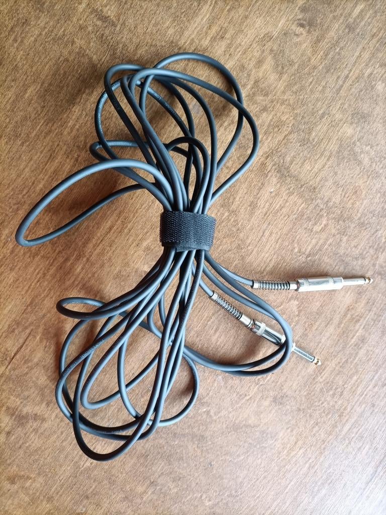 Professionele 6m gitaarkabel, Muziek en Instrumenten, Kabels en Stekkers, Ophalen of Verzenden