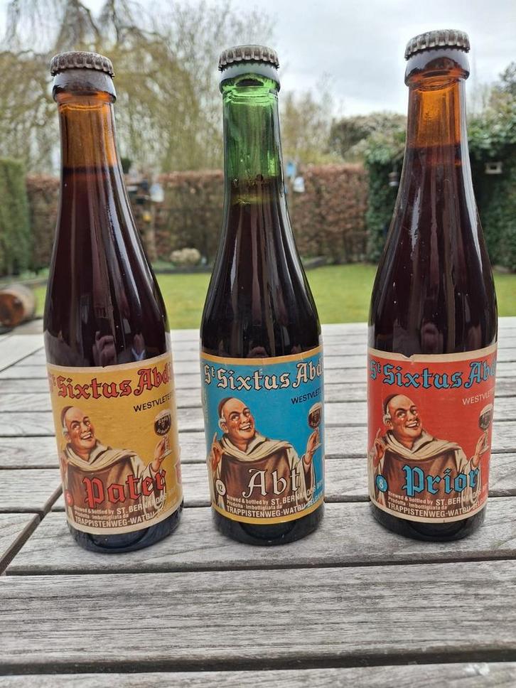 St Sixtus Abdij Westvleteren bierflesjes, Verzamelen, Overige Verzamelen, Zo goed als nieuw, Ophalen of Verzenden
