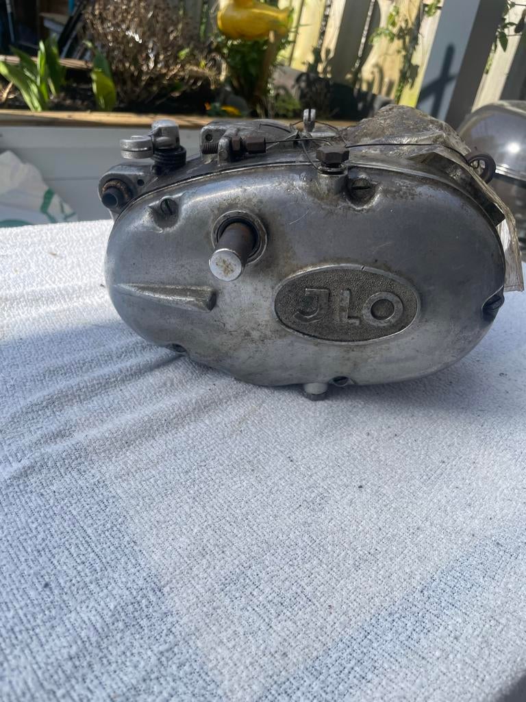 JLO Motorblok - Vintage Bromfiets Onderdeel, Fietsen en Brommers, Brommeronderdelen | Algemeen, Gebruikt, Blok, Ophalen