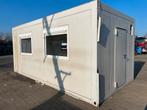 Nette kantoorunit bouwkeet 6x3 meter, 2 zijden ramen, Zakelijke goederen, Machines en Bouw | Keten en Containers, Ophalen