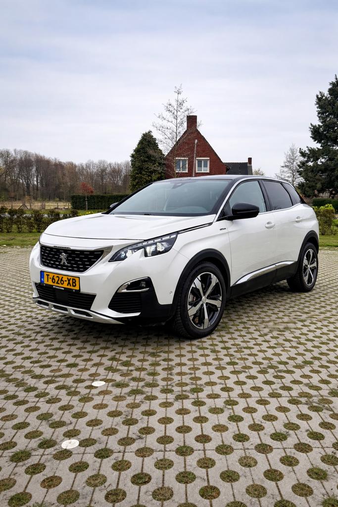 Peugeot 3008 1.6 THP 165PK, Auto's, 4 cilinders, Wit, Particulier, 1275 kg