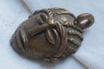 Bronzen Afrikaans Masker  --    Hanger, Verzenden