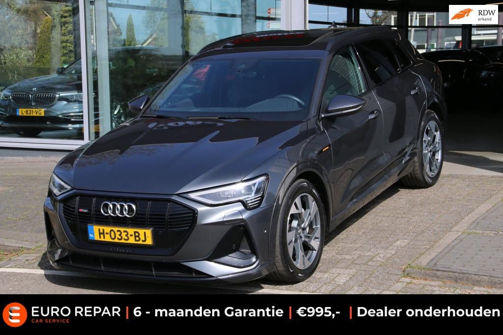 Audi E-tron E-tron 50 quattro S-LINE PANO-DAK NL-AUTO NAP!, Automaat, 300 km, Vierwielaandrijving, 193 min