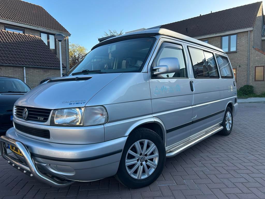 Volkswagen California 2.5 Kamp. II TDI 75KW 2002 Grijs, Caravans en Kamperen, Overige merken, Buscamper of Camperbus, Particulier