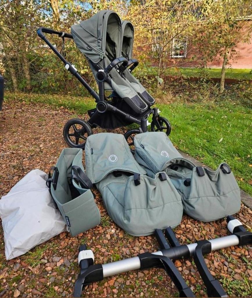 Bugaboo Donkey5 Donkey 5 duowagen twin tweelingwagen, Kinderen en Baby's, Kinderwagens en Combinaties, Ophalen of Verzenden, Zo goed als nieuw