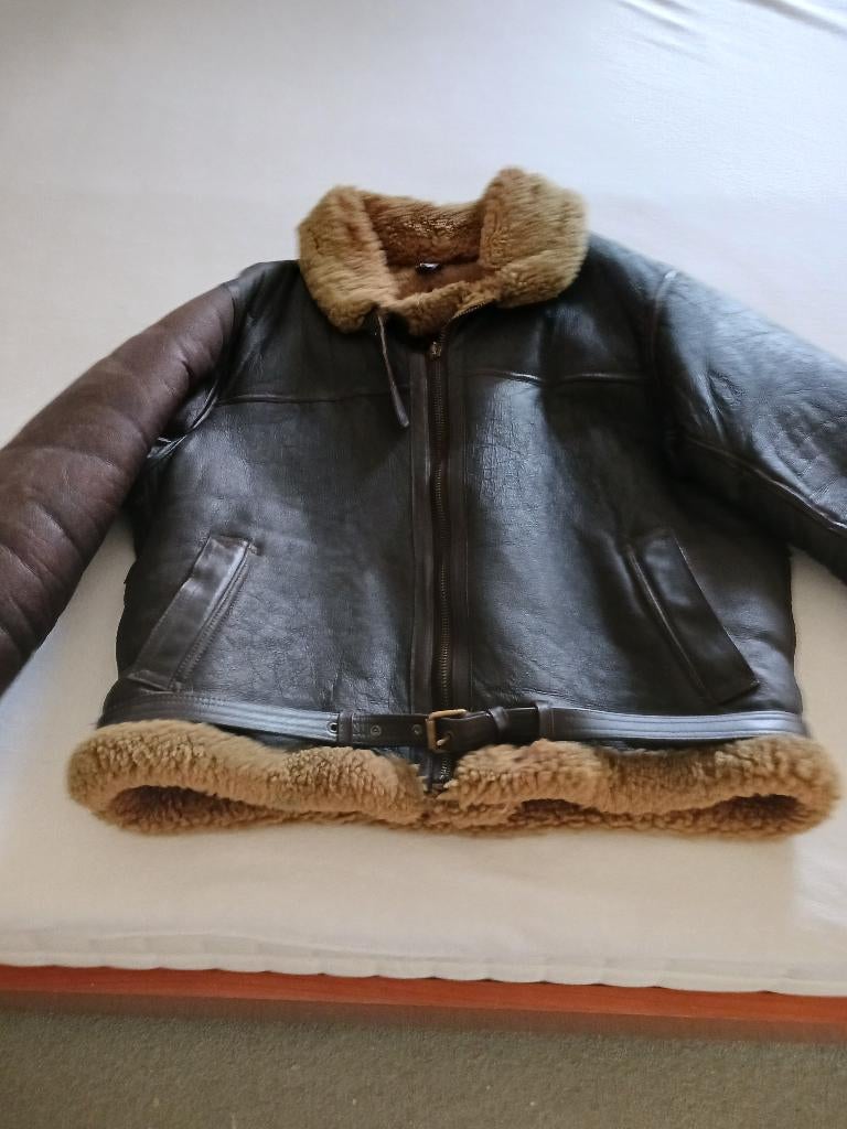 Vliegeniersjack, Kleding | Heren, Bruin, Maat 56/58 (XL), Pall Mall, Ophalen of Verzenden