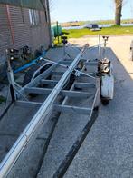 Robuuste boottrailer voor zeilboten - Dubbelassig, Ophalen, Gebruikt, Minder dan 6 meter, Dubbelassig (tandemas)