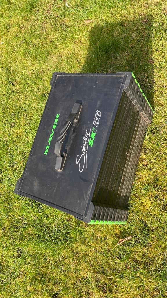 Maver signature lades met deksel, Watersport en Boten, Hengelsport | Witvissen, Ophalen of Verzenden, Gebruikt, Overige typen