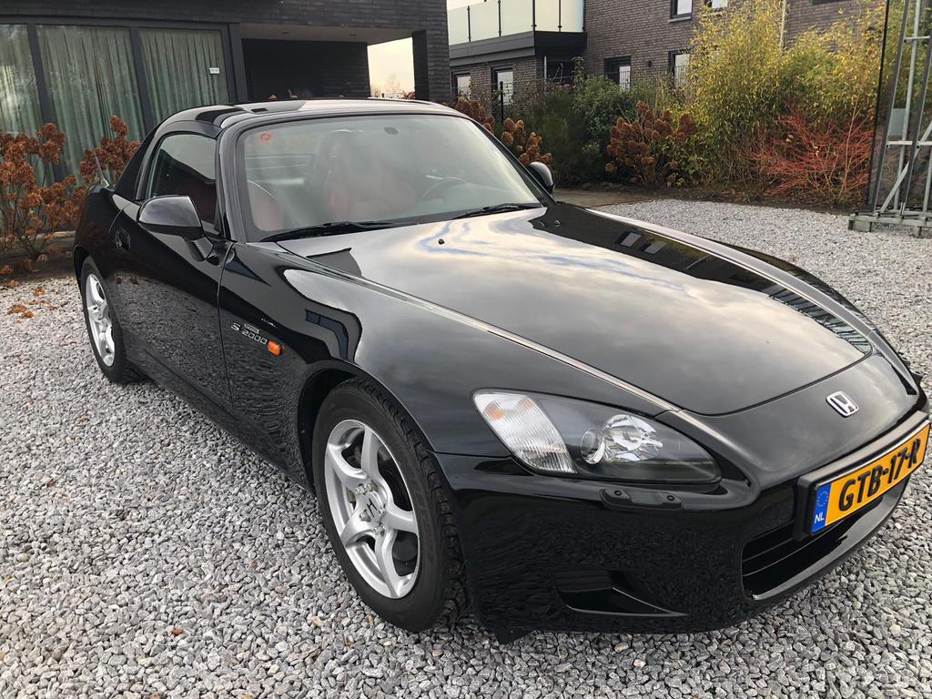 Honda S2000 2.0 l met 6357 Km, en hardtop., Auto's, Honda, Achterwielaandrijving, 4 cilinders, Cabriolet, Zwart