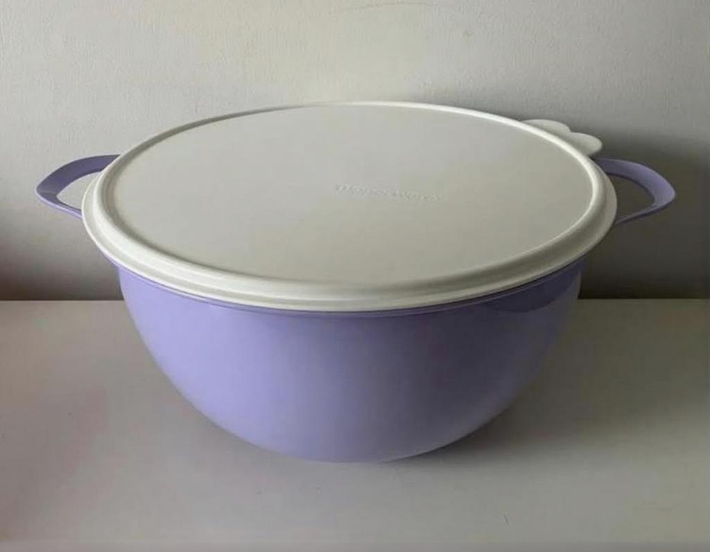 Tupperware Superkom # 10 liter, Ophalen of Verzenden, Nieuw, Paars, Bak of Kom