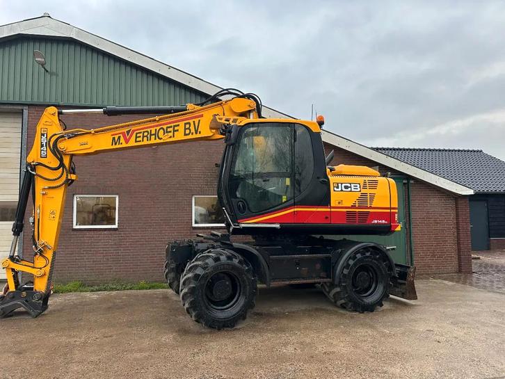 JCB JS145W (bj 2018), Zakelijke goederen, Machines en Bouw | Kranen en Graafmachines, Graafmachine