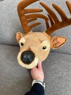 Bibib Hertenkop Knuffel - Decoratie, Ophalen, Zo goed als nieuw, Overige typen