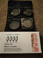 Close-up Macro Lens Set 58mm (+1, +2, +4, +10 dioptrie), Overige merken, Overige typen, Ophalen of Verzenden, Zo goed als nieuw