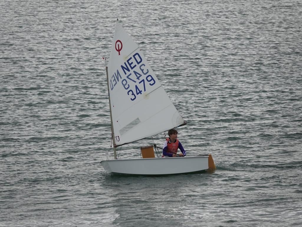 NED 3479: Ovington Wedstrijd Optimist 2023, Geen motor, Gebruikt, Optimist, Minder dan 3 meter