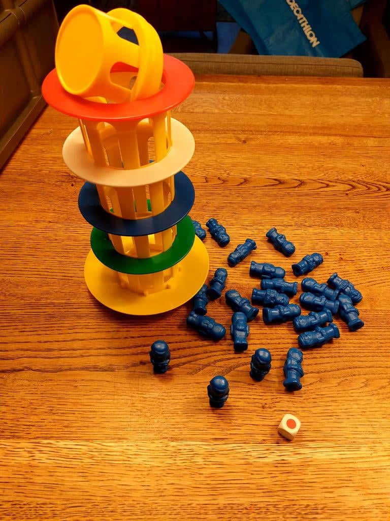 Toren van Pisa - Balansspel voor kinderen, Ophalen of Verzenden, Gebruikt