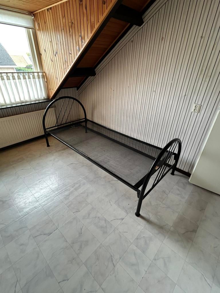 1 persoons bed, Ophalen, Gebruikt, 90 cm, Eenpersoons