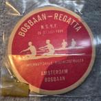 Vintage bierviltje Bosbaan Regatta 1969 - Amstel, Verzamelen, Ophalen of Verzenden, Zo goed als nieuw