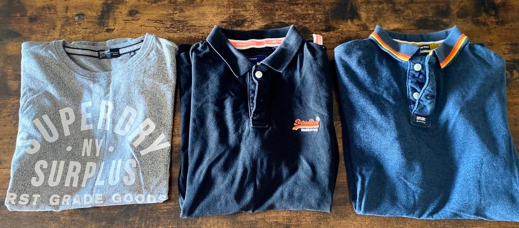 SUPERDRY SHIRTS MAAT M, Ophalen of Verzenden, Zo goed als nieuw, Maat 48/50 (M)