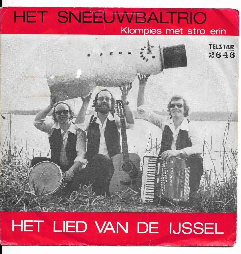 Het  Sneeuwbaltrio  (  Telstar), 7 inch, Single, Ophalen of Verzenden, Zo goed als nieuw