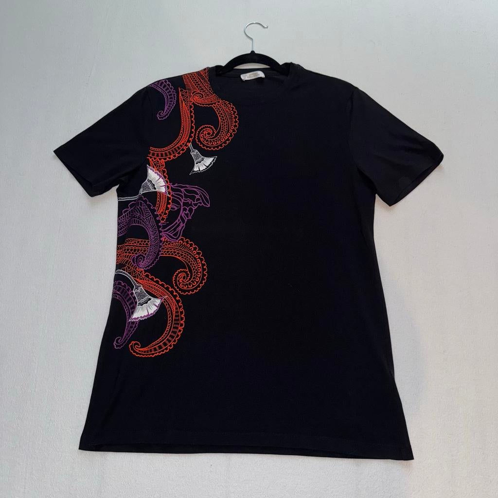 Versace T-shirt Maat M, Kleding | Heren, T-shirts, Ophalen of Verzenden, Zo goed als nieuw, Maat 48/50 (M), Zwart