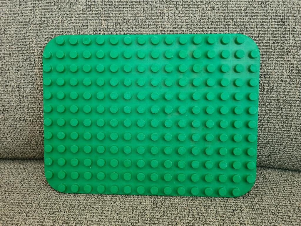 Lego duplo grondplaat bouwplaat baseplate plaat vintage, Lego, Gebruikt, Ophalen of Verzenden, Duplo