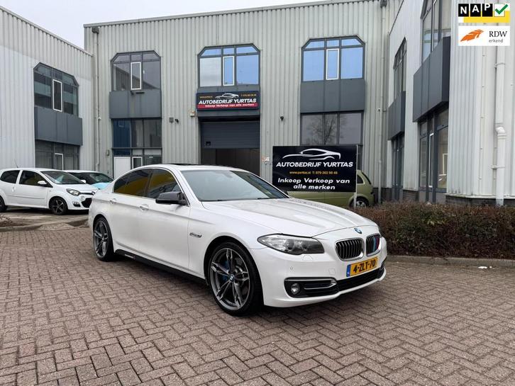 BMW 5-serie 528i Luxury Edition AUTOMAAT!, Auto's, BMW, Bedrijf, Te koop, 5-Serie, ABS, Airbags, Airconditioning, Alarm, Bluetooth