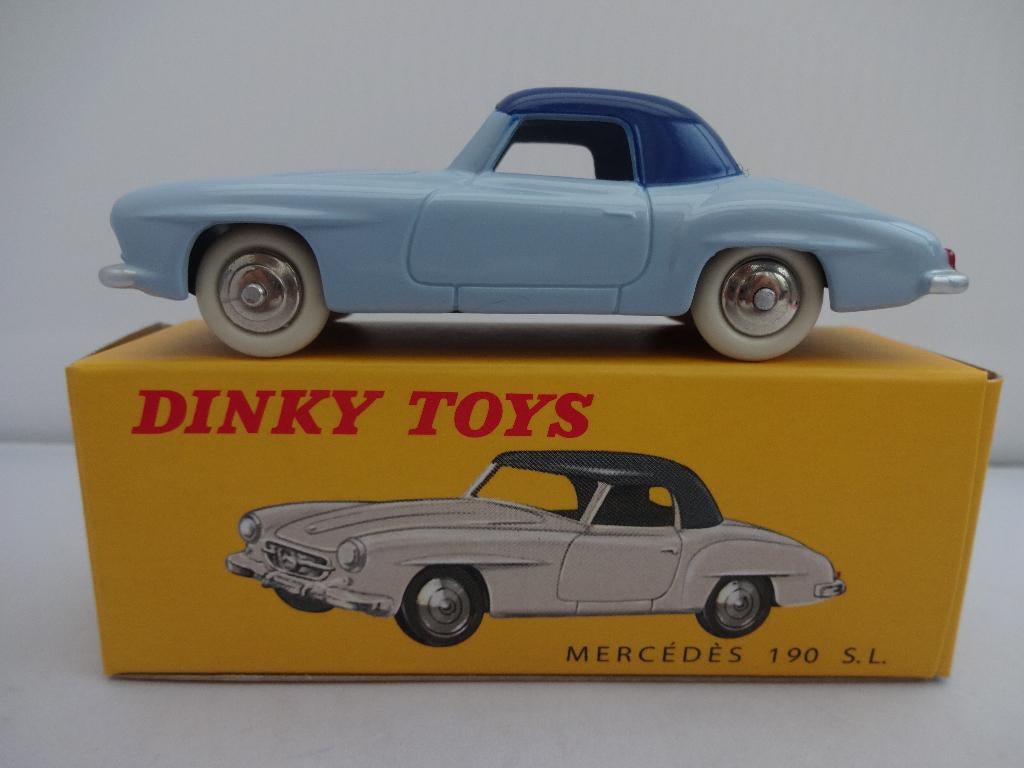 Dinky Toys 533 – Mercedes Benz 300SE Coupé Rouge, 1/43, Boîte D'origine, Très Bon état