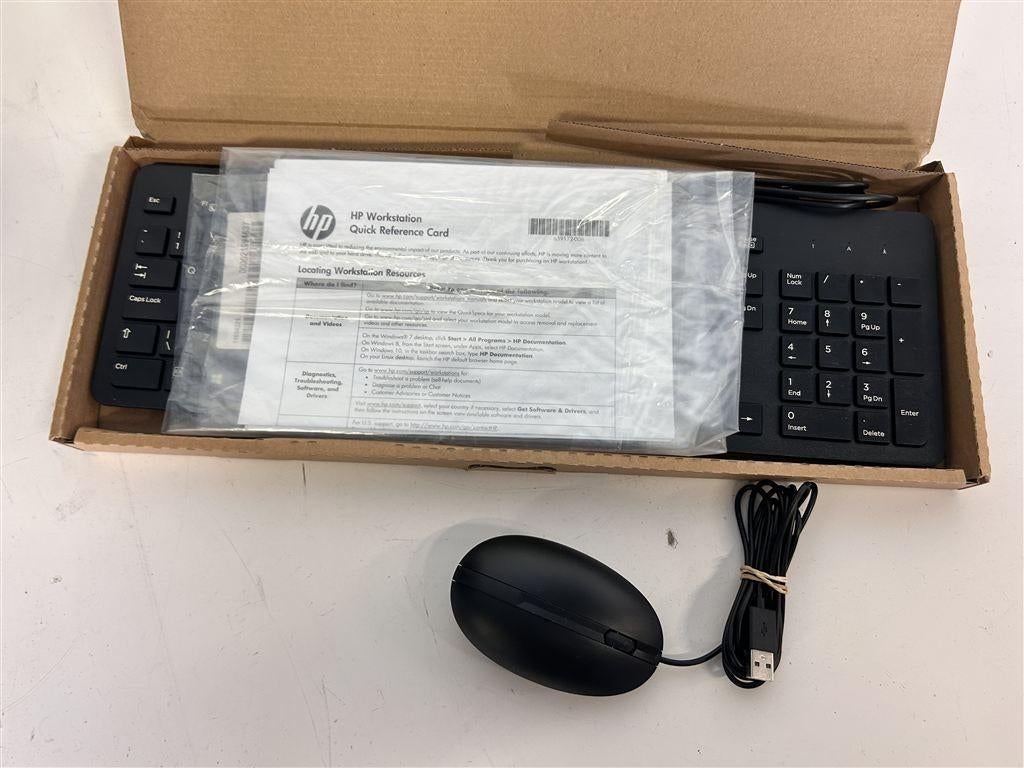 A7331. Z440 HP Workstation, pc met accessoires, in doos, Ophalen of Verzenden, Gebruikt